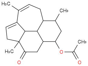 C1=C(C(C)=CCC(C(C)CC(OC(C)=O)C3(CC4(=O)))C23)C2C4(C)C1