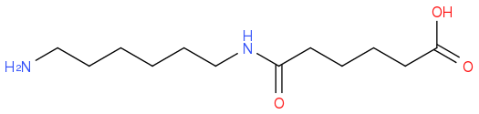 NCCCCCCNC(CCCCC(O)=O)=O