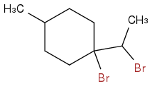 CC1CCC(Br)(C(C)Br)CC1