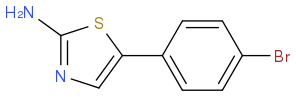 NC1=NC=C(C2=CC=C(Br)C=C2)S1