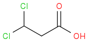 ClC(Cl)CC(=O)O