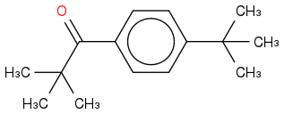 O=C(C(C)(C)C)c1ccc(cc1)C(C)(C)C