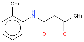 O=C(Nc1ccccc1C)CC(=O)C