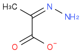 C/C(C([O-])=O)=N/N