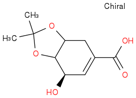 C1C2OC(C)(C)OC2[C@H](O)C=C1C(O)(=O)